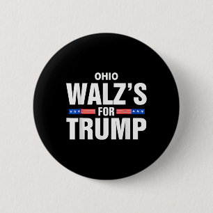 Chapa Redonda De 5 Cm Meme Divertido De Ohio Wheimer Para Trump Elección