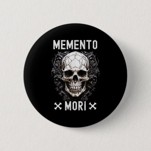 Chapa Redonda De 5 Cm Memento Mori Mortalidad Stoic Stoicism Filosofía Q