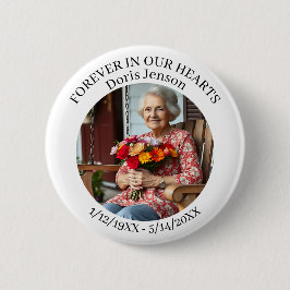 Chapa Redonda De 5 Cm Memorial or Vigil Keepsake | Forever in our Hearts