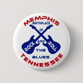 Chapa Redonda De 5 Cm Memphis, Tennessee