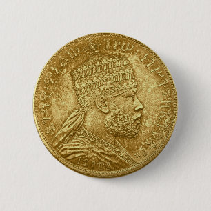 Chapa Redonda De 5 Cm Menelik King Pin