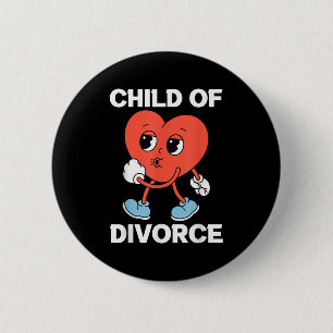 Chapa Redonda De 5 Cm Menor De Motivación Del Divorcio & Regalo De I