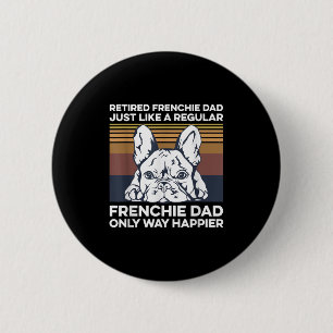 Chapa Redonda De 5 Cm Mens Frenchie Cita Para Tu Frenchie Retirado