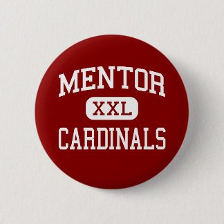 Chapa Redonda De 5 Cm Mentor - cardenales - High School secundaria -