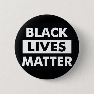 Chapa Redonda De 5 Cm Merch Black Lives Matter