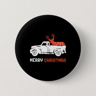 CHAPA REDONDA DE 5 CM MERRY CHRISTMAS