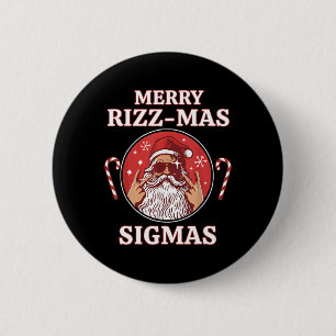 Chapa Redonda De 5 Cm Merry Rizz Mas Sigmas- Gen Alpha Middle School Chr