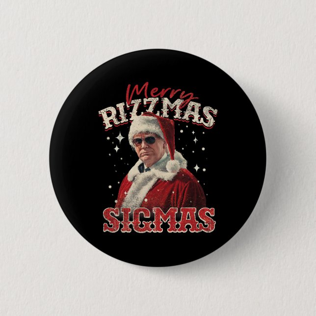 Chapa Redonda De 5 Cm Merry Rizz Mas Sigmas- Gen Alpha Middle School Tru (Anverso)