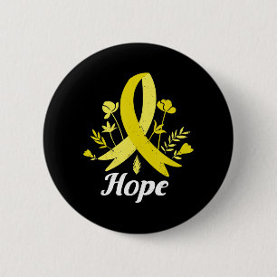 Chapa Redonda De 5 Cm Mes de Conciencia sobre Sarcoma Esperanza Cáncer d