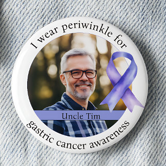 Chapa Redonda De 5 Cm Mes de concienciación sobre el cáncer gástrico de