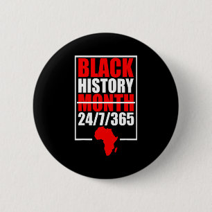 Chapa Redonda De 5 Cm Mes de la Historia Negra 247365 Mes de la Historia