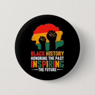 Chapa Redonda De 5 Cm Mes de la Historia Negra Honrando el Pasado Inspir