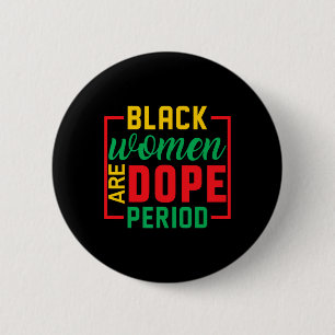 Chapa Redonda De 5 Cm Mes de la Historia Negra Las mujeres negras Melani