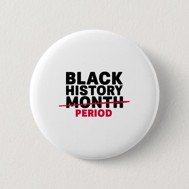 Chapa Redonda De 5 Cm Mes de la Historia Negra Periodo Hombres Afroameri (Anverso)