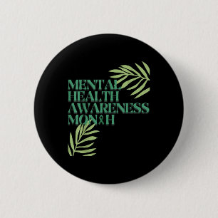 Chapa Redonda De 5 Cm Mes de la Salud Mental S
