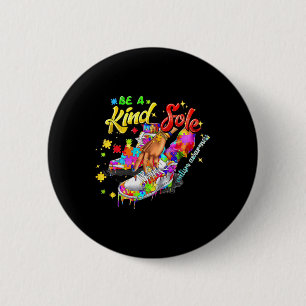 Chapa Redonda De 5 Cm Mes del autismo Día Mundial de Concienciación sobr