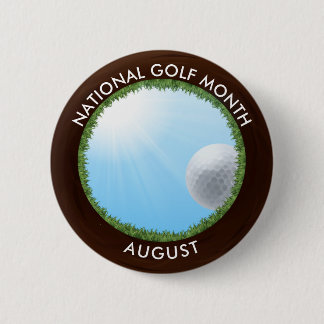 Chapa Redonda De 5 Cm Mes Nacional del Golf