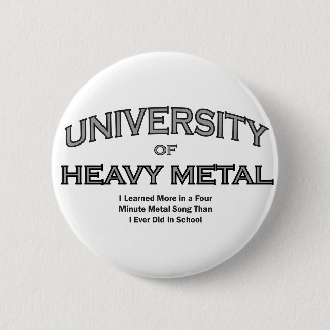 CHAPA REDONDA DE 5 CM METAL DE MUSIC-HEAVY (Anverso)