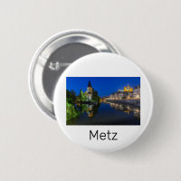 Metz Temple Neuf France Noche Moselle Souvenir