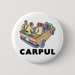 Chapa Redonda De 5 Cm Mexicano divertido Carpul