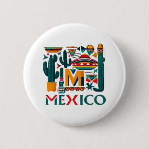 CHAPA REDONDA DE 5 CM MÉXICO