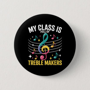 Chapa Redonda De 5 Cm Mi Cl Está Lleno De Fabricantes De Treble - Enseña
