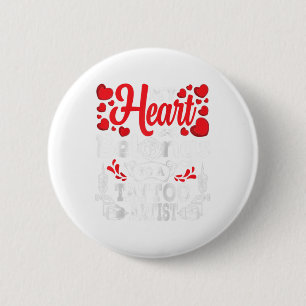 Chapa Redonda De 5 Cm Mi Corazón Pertenece A Un Artista Del Tatuaje Impr