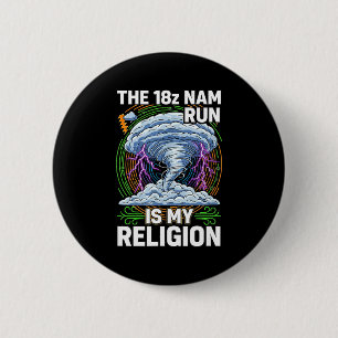 Chapa Redonda De 5 Cm Mi Humor de Meteorología 18z Nam Run