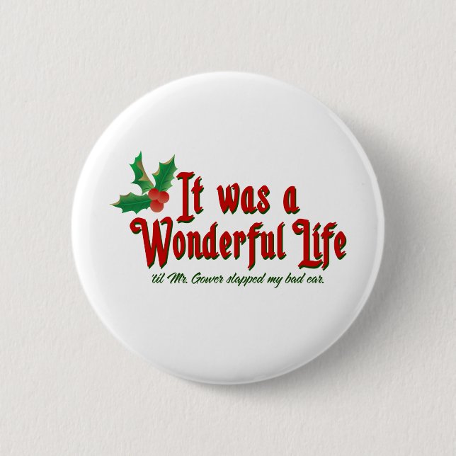 Chapa Redonda De 5 Cm Mi mún oído (Anverso)