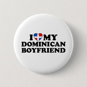 Chapa Redonda De 5 Cm Mi novio dominicano