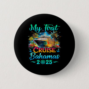 Chapa Redonda De 5 Cm Mi Primer Crucero Bahamas 2025 Viaje Familiar Crui