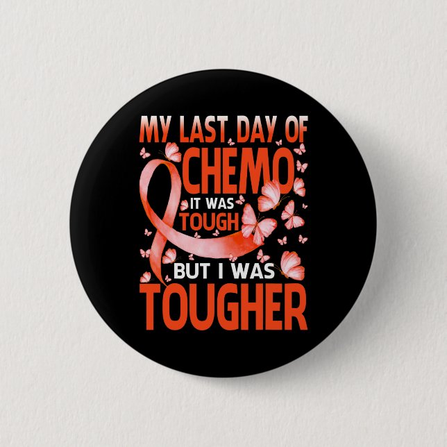 Chapa Redonda De 5 Cm Mi Último Día De La Película De Leucemia (Anverso)