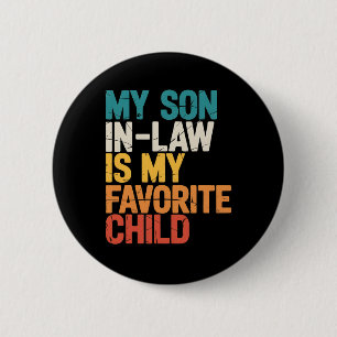 Chapa Redonda De 5 Cm Mi yerno es mi hijo favorito regalos de madre