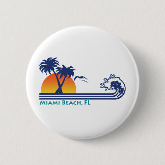Chapa Redonda De 5 Cm Miami Beach