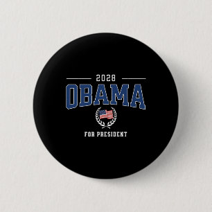 Chapa Redonda De 5 Cm Michelle Obama 2028 por el presidente demócrata pa
