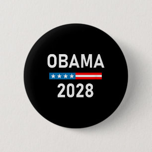 Chapa Redonda De 5 Cm Michelle Obama para el presidente Obama 2028