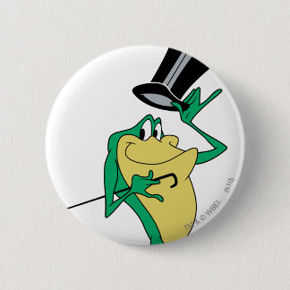 Chapa Redonda De 5 Cm Michigan J. Frog en color