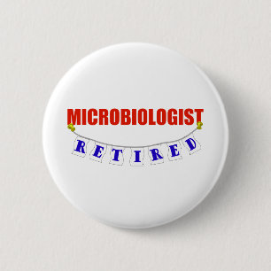 CHAPA REDONDA DE 5 CM MICROBIÓLOGO JUBILADO