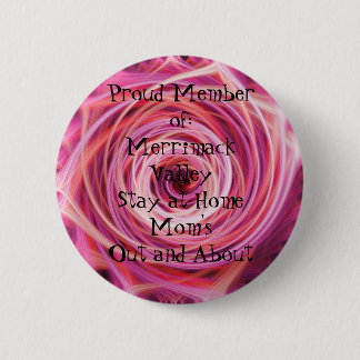 Chapa Redonda De 5 Cm Miembro orgulloso de: Valle Sta de Merrimack…