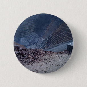 Chapa Redonda De 5 Cm Mina de cobre de Kennecott