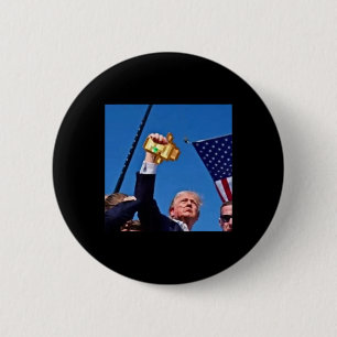 Chapa Redonda De 5 Cm Mina Divertida Trump Meme Cra Ft Regalo de Broma T