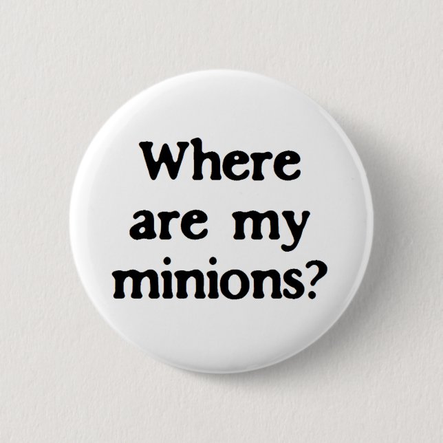 Chapa Redonda De 5 Cm Minions (Anverso)
