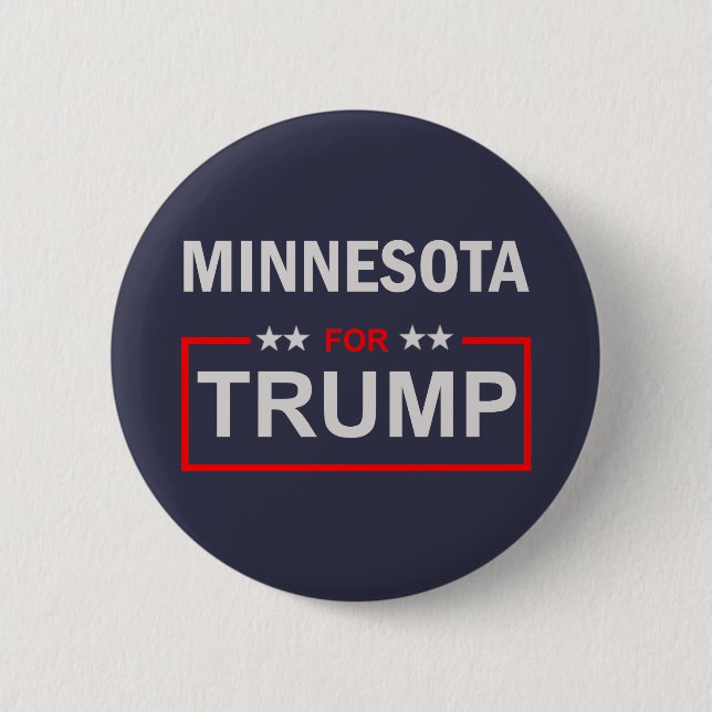 Chapa Redonda De 5 Cm Minnesota para el triunfo (Anverso)