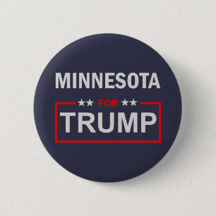 Chapa Redonda De 5 Cm Minnesota para el triunfo