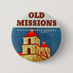 Chapa Redonda De 5 Cm Misiones antiguas ~ Santa Bárbara