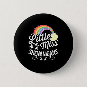 Chapa Redonda De 5 Cm Miss Tanguita para Chicas y mujeres St Pat
