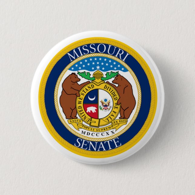 CHAPA REDONDA DE 5 CM MISSOURI SENATE (Anverso)