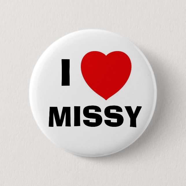 CHAPA REDONDA DE 5 CM MISSY, I (Anverso)
