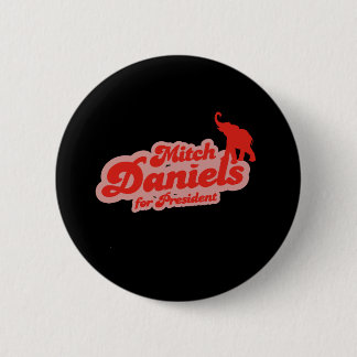 CHAPA REDONDA DE 5 CM MITCH DANIELS PARA PRESIDENTE GOP