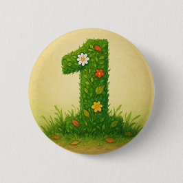 Chapa Redonda De 5 Cm Mittens Number 1